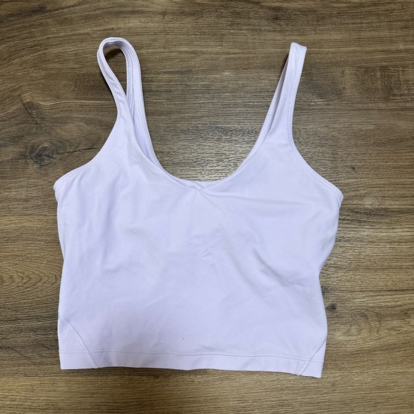 Lululemon align tank top - lavender - good condition (some wear) - Picture 1 of 6